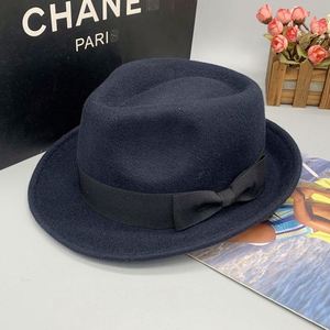 Sombrero Fedora de Fieltro de Lana Verde para Hombre, Estilo Retro Británico, Formal, para Otoño e Invierno, Ideal para la Playa - Product Image 5