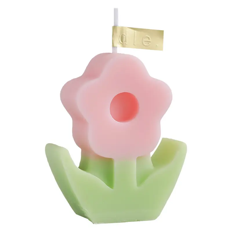 Lilin kedelai aromaterapi bunga buatan tangan grosir lilin Hari Ibu & ulang tahun hadiah Simulasi pemodelan lilin wangi lilin