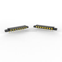 Personalizado 8PIN Pogo Pin2.54 Pitch 3A Conector de computadora actual Otros productos con sondas