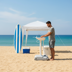 Lavabo portable à poser <span class=keywords><strong>sur</strong></span> le sol - Product Image 3