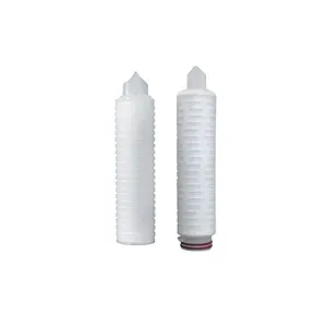 Household 20 Inch Pleated Filter 5mic PP Membrane Cartridge For RO Filter Machine