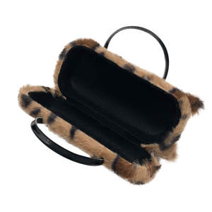 Venta al por mayor lindo niños fiesta <span class=keywords><strong>gafas</strong></span> <span class=keywords><strong>de</strong></span> <span class=keywords><strong>sol</strong></span> personalizado estampado <span class=keywords><strong>de</strong></span> leopardo terciopelo caso con asa portátil hierro <span class=keywords><strong>gafas</strong></span> <span class=keywords><strong>de</strong></span> <span class=keywords><strong>sol</strong></span> embalaje - Product Image 4