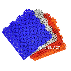 Baldosas Deportivas <span class=keywords><strong>de</strong></span> PP Encajables <span class=keywords><strong>de</strong></span> Conexión Suave ASF-02, Piso Modular Suspendido Resistente a Impactos para Deportes al Aire Libre - Product Image 4