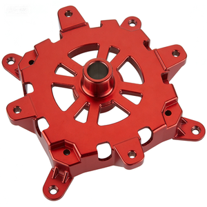 Cubierta de Magneto para Motocicleta de Aluminio Anodizado Mecanizado por CNC - Cubierta Decorativa Verde para Estator de Scooter - Product Image 1