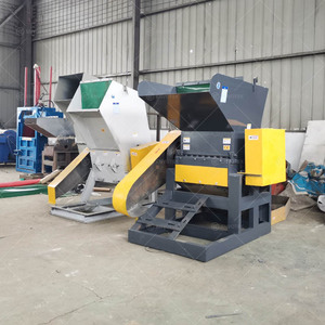 מגרסת פלסטיק ניידת כפולה לאם ולתינוק, מכונת מיחזור פלסטיק 220V 110V, מגרסת שולחנית לגרוטאות עבור בקבוקי PET קטנים - Product Image 6