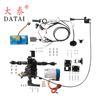 Système de suspension indépendante DATAI à entraînement électrique, adapté à la conversion de tuk-tuk pour passagers.
