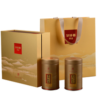 Thé Pu'er Hualinchun Premium vieilli 10 ans, authentique du Yunnan, fermenté et cuit, goût terreux onctueux, coffret cadeau 360g