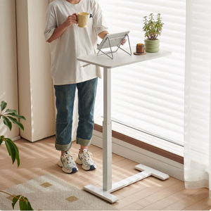 Bureau mobile pour ordinateur portable, réglable en hauteur électriquement, à une seule jambe, avec réglage pneumatique, très populaire - Product Image 6