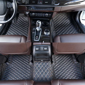 Ensemble complet de tapis de sol pour voiture de luxe avec logo personnalisé - Product Image 2