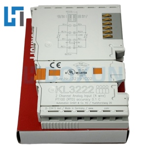 โมดูลอินพุตแบบแอนะล็อก KL3222 PLC โมดูล KL3228 KL3312 KL3314โมดูลอุปกรณ์ควบคุมระบบอัตโนมัติสำหรับอุตสาหกรรมสินค้าใหม่ดั้งเดิม - Product Image 2