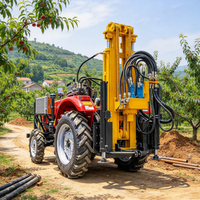 Foreuse de puits d'eau, petit équipement de forage de puits, machine de forage de puits montée sur tracteur à haut rendement