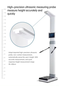 Analyseur de composition corporelle BIA segmentaire à 8 électrodes, ultrasonique, avec reconnaissance faciale, pour clubs de fitness et salons de beauté - Product Image 5