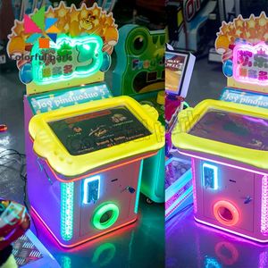 Máquina de Juegos Arcade Interactiva Multijugador para Interiores, Máquina de Juegos Operada con Monedas, Máquina de Juegos de Rompecabezas - Product Image 4