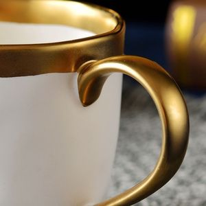 <span class=keywords><strong>Tazza</strong></span> in Ceramica Dorata Stile Europeo, <span class=keywords><strong>Tazza</strong></span> in Ceramica Retrò, <span class=keywords><strong>Tazza</strong></span> per Acqua di Alta Qualità per Club e Caffè - Product Image 5