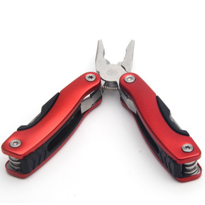 Red <strong>Mini</strong> <strong>Multi</strong> <strong>Functional</strong> Pliers Outdoor Camping Portable Red Color <strong>Multi</strong> <strong>Tools</strong> Pliers - Product Image 1