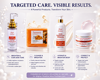 Ensemble de soins pour la peau : Sérum visage bio, Lotion corporelle, Savon et crème au curcuma pour peaux noires