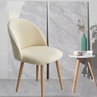 Housse de chaise de salle à manger en polyester jacquard tricoté en arc semi-circulaire, universelle quatre saisons, une pièce, antidérapante et durable