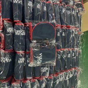 <b>Vulkan</b> Classic Waist Support 19x105cm Navy Blue Fitness Abdominal Binder for Volleyball Adults - Product Image 2