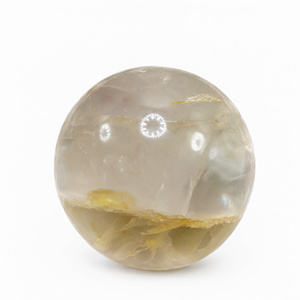 Amazing natural Clear Quartz stone <b>sphere</b>/ball - Energy/Reiki/<b>Crystal</b> Healing - 2 in (5 cms) diameter and 160 gms (0.35 lb) - - Product Image 2