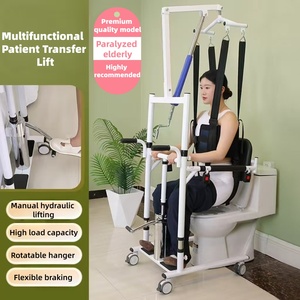 <span class=keywords><strong>Silla</strong></span> <span class=keywords><strong>de</strong></span> Transferencia Hidráulica Ligera para Cuidado en el Hogar - Elevador <span class=keywords><strong>de</strong></span> Rehabilitación y Movilización para Ancianos Postrados en Cama - Product Image 2