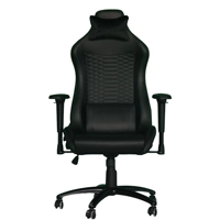 Fauteuil de bureau pivotant ergonomique réglable avec mousse moulée intégrale, chaise de jeu inclinable en cuir de luxe pour ordinateur