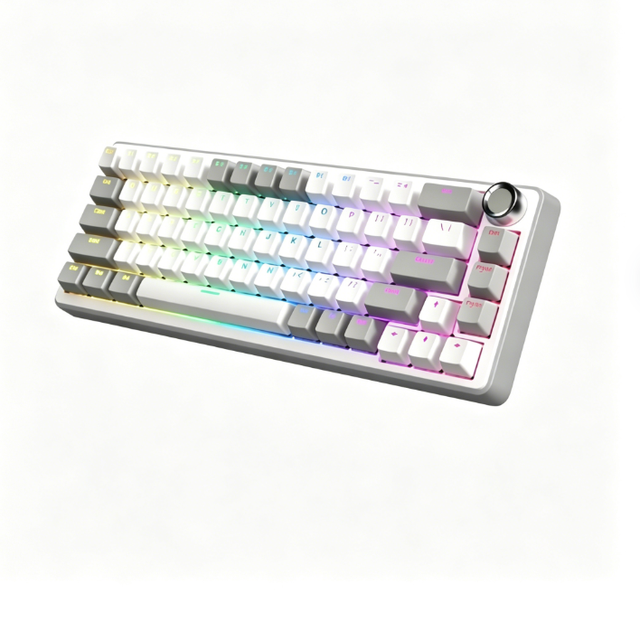 60 Percent Mechanical Gaming Keyboard Type-C Cable Portable Computer Compact Gamer Keyboard RGB BT Tri-Mode