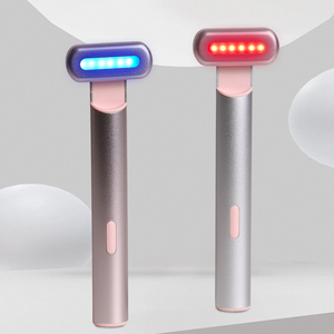 Baguette sonique personnalisée de beauté équipement portatif chauffant pour le rajeunissement de la peau du visage réduisant les poches équipement de massage des yeux - Product Image 1