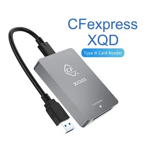 Hot selling Supper Speed Aluminum Casing 10Gbps USB3.2 Type C to XQD CFexpress 2.0 Card Reader