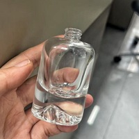 Flacon vaporisateur vide en verre portable de 30 ml avec bouchon à vis et embout pulvérisateur, base volcanique, en stock