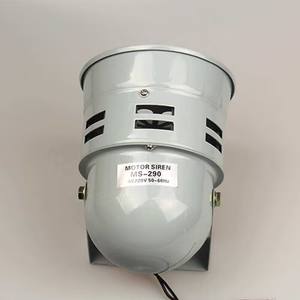 12VDC 24220vac 110VAC sirene <span class=keywords><strong>Motor</strong></span> Universal, sirene industri Alarm pelindung suara terhadap Maling, <span class=keywords><strong>MS-290</strong></span> Mini baja Universal - Product Image 3