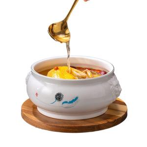 Tazón Profundo de Cerámica para Sopa de 20-20.9 cm, Apto para Lavavajillas, Vajilla para Servicio de Alimentos - Product Image 5