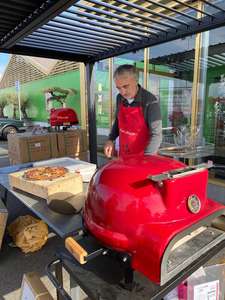 Kimstone Kamado Appareil de cuisson <span class=keywords><strong>Barbecue</strong></span> en céramique pour l'intérieur Petit four à pizza en céramique au <span class=keywords><strong>charbon</strong></span> de bois - Product Image 5