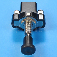 Interrupteur universel pour voiture, type poussoir-tirant, SPST, 2 broches, marche-arrêt, avec longueur de filetage de 7 mm, 13 mm, 20 mm