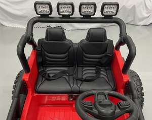 <span class=keywords><strong>Camión</strong></span> biplaza eléctrico unisex para niños de 2 a 4 años, 3 a 8 años, rueda grande, 4 motores, coche de plástico alimentado por batería - Product Image 6