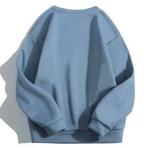 Sweat-shirt en coton de haute qualité pour femmes, décontracté, tricoté, imprimé avec un motif de lettres, logo personnalisé sur le devant, sweat-shirt pour femmes - Product Image 3