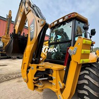 HANGKUI CAT 420F pemuat Backhoe asli Jepang dengan EMA CE sertifikasi EPA, dengan kualitas tinggi dan harga menguntungkan 420 kucing