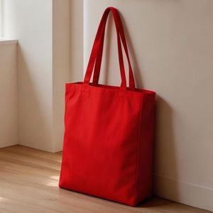 Bolsa de Lona de Algodón Puro Colorida al por Mayor, Bolsa de Compras de Lona de Algodón de Mano Estilo Ins, Bolsa de Compras Diaria de Lona - Product Image 3