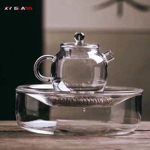 <span class=keywords><strong>Tetera</strong></span> de vidrio de borosilicato, diseño separado, regalo exquisito, resistente al calor - Product Image 5