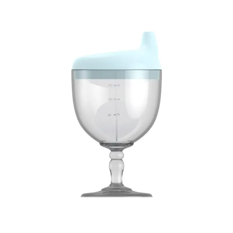 Baby Goblet Sippy Cup Drank Mok Melkfles Met Deksel Voor Kinderen Verjaardagsfeestje Of Viering Wijn Sippy Cup