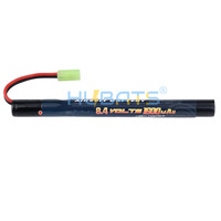 2/3A 8.4V 1600mAh Airsoft batterie NiMH pour pistolet Airsoft AK47 MP5K GR8 NiMH 2/3A 8.4V 1600mAh 10C batterie haute puissance