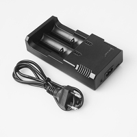 Chargeur de batterie universel multi-emplacements intelligent pour batteries Li-Ion 18650/26650, sortie USB 5V 1A, adaptateurs secteur, appareil photo, CE/ROHS