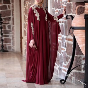 2024 Robe à la mode musulmane conception quotidienne femmes conçoit dubaï pour <span class=keywords><strong>abaya</strong></span> noire - Product Image 4