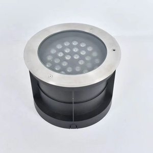 Ip65 3w 6W 9W 12w 18w 24w 100mm Plancher Ip65 Encastré Pont Enterré Paysage Sol Enterré Lampe <span class=keywords><strong>Led</strong></span> Inground Lumière - Product Image 2