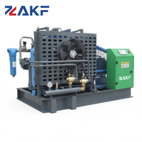 Compresor de Aire de Alta Presión Industrial ZAKF de 30KW, 40 Bar, 8m3/min, para la Industria de Moldeo por Soplado de Botellas de Plástico PET