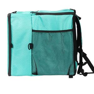 Hot sell Portable Insulated Picnic Cooler Bag in Teal with Zippered Compartments for Outdoor Use - Product Image 3