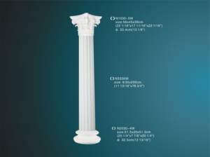 Durable Polyurethane Foam PU Decorative Roman <strong>Columns</strong> Moulding Popular Style New Design For Sale <strong>Plastic</strong> Building Materials - Product Image 2
