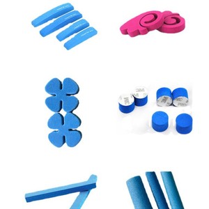 Bande anti-collision pour portière de voiture Dengyue EVA 12,5x3x2,5cm, autocollante, universelle, protection en éponge automobile, bleue - Product Image 2