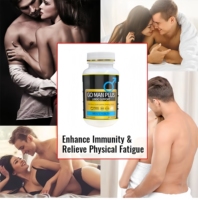 Compléments alimentaires à base de plantes Go Man Plus, capsules biologiques naturelles, vitalité masculine, stimulation de l'énergie, soutien immunitaire, pour adultes de 40 ans et plus