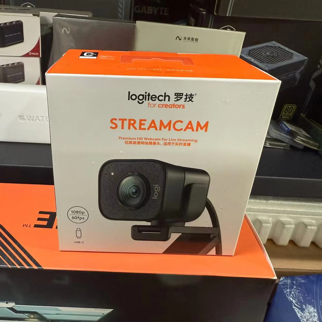 Original StreamCam HD USB Desktop Camera Webcam Cross-Border Live Streaming with CMOS Image Sensor Webcam in Stock for Lo-gitech
