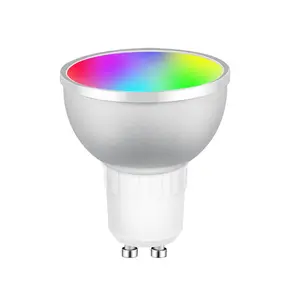 Wifi Zigbee גבוהה לום הבהוב משלוח זרקור GU10 Dimmable אלומיניום חכם אור לילל